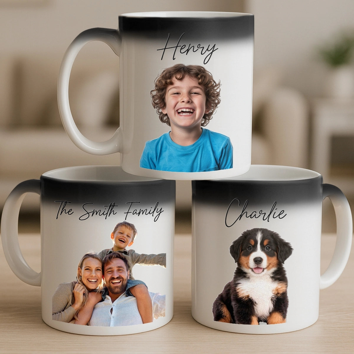 Custom Photo My Furreal And Unconditional Love - Dog & Cat Personalized Custom Color Changing Mug - Gift For Pet Owners, Pet Lovers