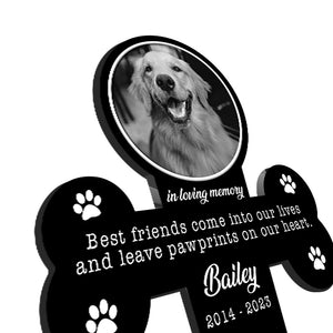 Custom Photo I Loved You Your Whole Life - Memorial Personalized Custom Acrylic Garden Stake - Sympathy Gift, Gift For Pet Owners, Pet Lovers