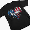 Nana & Her Kids - Family Personalized Custom Unisex Patriotic T-shirt, Hoodie, Sweatshirt - Independence Day, 4th Of July, Birthday Gift For Grandma