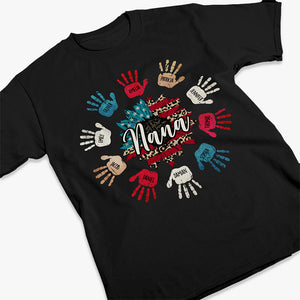 The Best Moments Are Grandma Moments - Family Personalized Custom Unisex Patriotic T-shirt, Hoodie, Sweatshirt - Independence Day, 4th Of July, Birthday Gift For Grandma