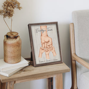 Custom Easel Back Canvas, Home Decor