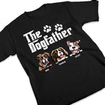 Custom Name Dogfather Gifts for Dog Lovers - Personalized Apparel