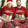 Meowy Catmas - Cat Personalized Custom Ugly Sweatshirt - Unisex Wool Jumper - Christmas Gift For Pet Owners, Pet Lovers