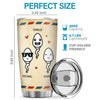 Glad To Be Your Best Kids - Family Personalized Custom Tumbler - Father's Day, Birthday Gift For Dad