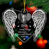 Custom Photo You Still Live On In Our Hearts - Memorial Personalized Custom Ornament - Acrylic Custom Shaped - Christmas Gift, Sympathy Gift For Family Members