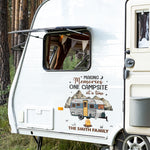 This Is Us, Our Story, Our Life - Camping Personalized Custom RV Decal - Gift For Camping Lovers