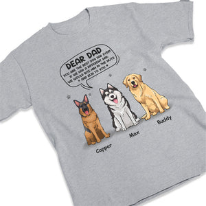 You're The Best Dog Parents - Dog Personalized Custom Unisex T-shirt, Hoodie, Sweatshirt - Father's Day, Gift For Pet Owners, Pet Lovers