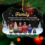 Custom Name Family Christmas Gifts - Personalized Ornament