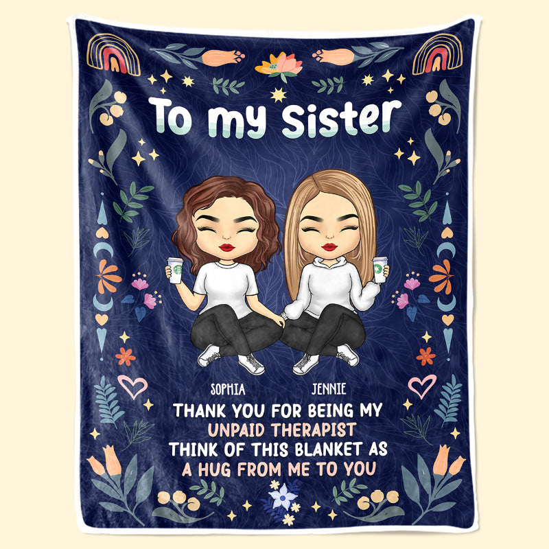  Ivivis Best Friend Birthday Gifts for Women, Friendship Gifts  for Best Friend Woman, Best Friend Christmas BFF Gifts, Best Friend Long  Distance Gifts, Soul Sister Bestie Gifts Throw Blanket 60X50 