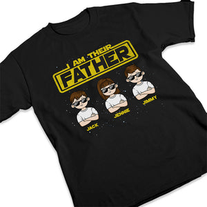 I'm Their Father Mother - Family Personalized Custom Unisex T-shirt, Hoodie, Sweatshirt - Father's Day, Mother's Day, Birthday Gift For Dad, Mom