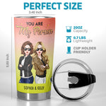 Making It Together - Bestie Personalized Custom Tumbler - Gift For Best Friends, BFF, Sisters
