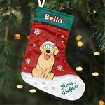 Merry Woofmas To You - Dog Personalized Custom Christmas Stocking - Christmas Gift For Pet Owners, Pet Lovers