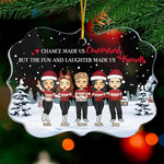 Custom Name Coworker Christmas Gifts for Friends - Personalized Ornament