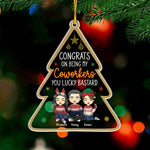 Custom Name Christmas Gifts for Coworkers - Personalized Ornament