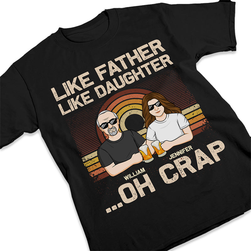My Awesome Dad - Family Personalized Custom Unisex T-shirt, Hoodie, Sweatshirt - Birthday Gift For Dad