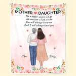 You Are A Unique Mom - Family Personalized Custom Blanket - Christmas Gift For Mom From Daughter