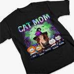 Cat Mum - Cat Personalized Custom Witch Unisex T-shirt, Hoodie, Sweatshirt - Halloween Gift For Witches, Yourself, Pet Owners, Pet Lovers
