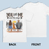 You, Me & Our Fur Friends - Dog Personalized Custom Unisex Back Printed T-shirt, Hoodie, Sweatshirt - Gift For Pet Owners, Pet Lovers