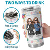 Congrats To My Friend - Bestie Personalized Custom Tumbler - Gift For Best Friends, BFF, Sisters
