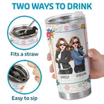 Congrats To My Friend - Bestie Personalized Custom Tumbler - Gift For Best Friends, BFF, Sisters