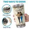 I Love That You're My Soul Sister - Bestie Personalized Custom Tumbler - Gift For Best Friends, BFF, Sisters