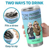 Like Mother Like Daughter - Family Personalized Custom Tumbler - Gift For Mom, Daughter
