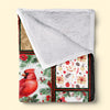 Cardinals Appear When Angels Are Near - Memorial Personalized Custom Blanket - Christmas Gift, Sympathy Gift For Family Members