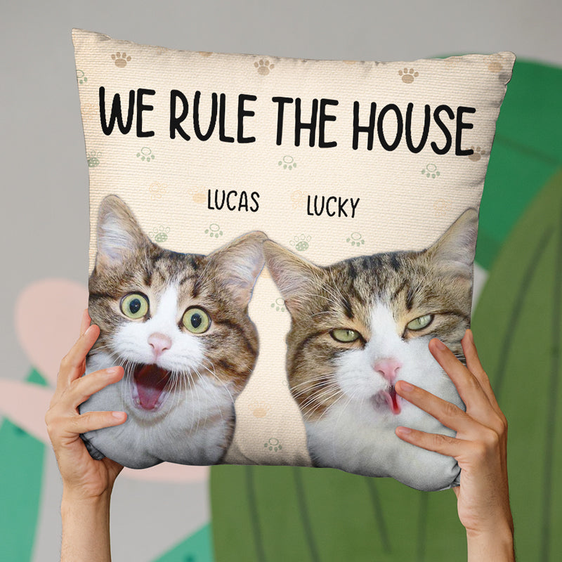 18x18 Pillow - Personalized Pet Pillow, Custom Pillows with Picture, H -  Pawfect House ™