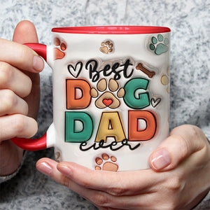 Custom Photo Life Is Better With Fur Friends - Dog & Cat Personalized Custom 3D Inflated Effect Printed Accent Mug - Gift For Pet Owners, Pet Lovers