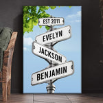 My Family Is My Everything - Family Personalized Custom Vertical Canvas - Gift For Family Members