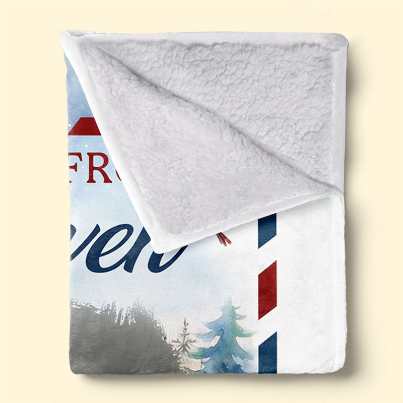 Custom Photo A Special Letter From Heaven - Memorial Personalized Custom Blanket - Christmas Gift, Sympathy Gift For Family Members