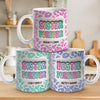 Besties For The Resties - Bestie Personalized Custom 3D Inflated Effect Printed Mug - Gift For Best Friends, BFF, Sisters