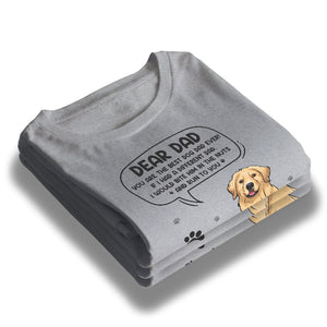 You're The Best Dog Parents - Dog Personalized Custom Unisex T-shirt, Hoodie, Sweatshirt - Father's Day, Gift For Pet Owners, Pet Lovers