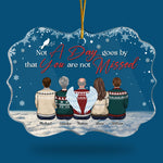 Custom Name Memorial Christmas Gifts for Family - Personalized Ornament