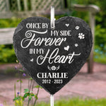 Custom Pet Memorial Name Garden Decor - Personalized Garden Slate