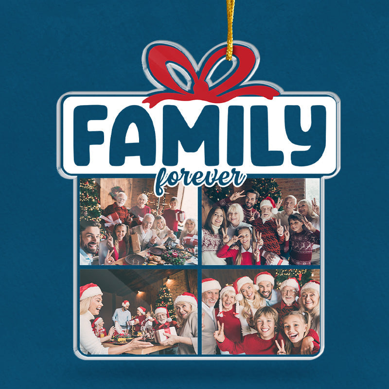 Siblings Forever - Family Personalized Custom Ornament - Acrylic Custom Shaped - Christmas Gift For Family Members