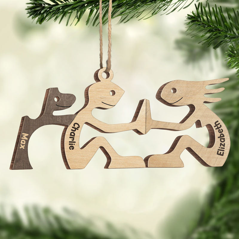 My Beloved Fur Baby - Dog & Cat Personalized Custom Ornament - Wood Custom Shaped - Christmas Gift For Pet Owners, Pet Lovers