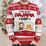 Custom Name Christmas Pajama Gifts - Personalized Sweatshirt