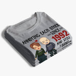 Annoying Each Other, Still Going Strong - Personalized Unisex T-shirt, Hoodie, Sweatshirt - Gift For Couple, Husband, Wife