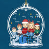 Let It Snow - Family Personalized Custom Ornament - Acrylic Custom Shaped - Christmas Gift For Family Members