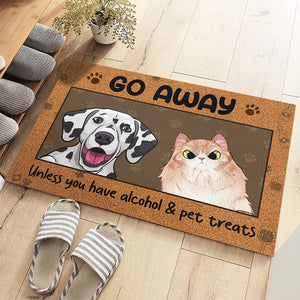 Every Step You Take I'll Be Watching You - Dog & Cat Personalized Custom Decorative Mat - Gift For Pet Owners, Pet Lovers