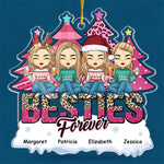 Custom Name Christmas Sister Gifts - Personalized Ornament
