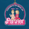 My Partners In Crime - Bestie Personalized Custom Ornament - Acrylic Custom Shaped - Christmas Gift For Best Friends, BFF, Sisters