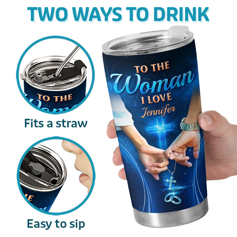 Get To The End Of Our Lives Together - Couple Personalized Custom Tumbler - Gift For Husband Wife, Anniversary