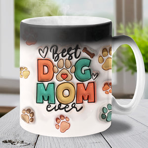 Custom Photo You're My Favorite Face To Lick - Dog & Cat Personalized Custom 3D Inflated Effect Printed  Color Changing Mug - Gift For Pet Owners, Pet Lovers