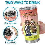 Making It Together - Bestie Personalized Custom Tumbler - Gift For Best Friends, BFF, Sisters
