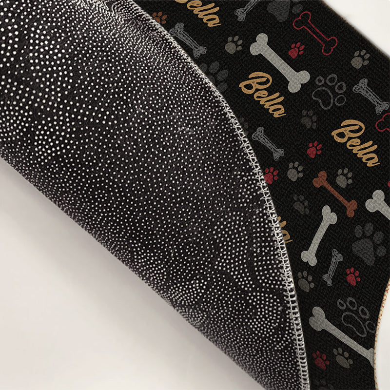 Love Is Wet Noses Sloppy Kisses And Wagging Tails - Dog Personalized Custom Decorative Mat - Gift For Pet Owners, Pet Lovers