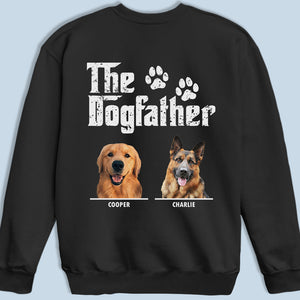 Custom Photo The Dog Father The Dog Mother - Dog Personalized Custom Unisex Back Printed T-shirt, Hoodie, Sweatshirt - Gift For Pet Owners, Pet Lovers
