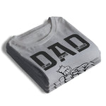 My Dad Is Awesome - Family Personalized Custom Unisex T-shirt, Hoodie, Sweatshirt - Father's Day, Birthday Gift For Dad
