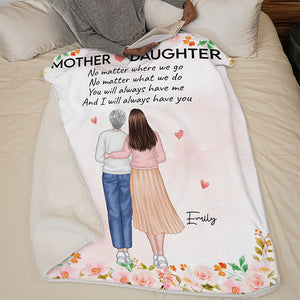 You Are A Unique Mom - Family Personalized Custom Blanket - Christmas Gift For Mom From Daughter